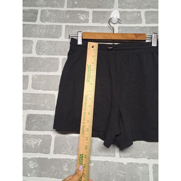 Wilfred Free Womesn Summer Shorts Black‎ Elastic Waist Drawstring Size 2XS - Picture 7 of 10